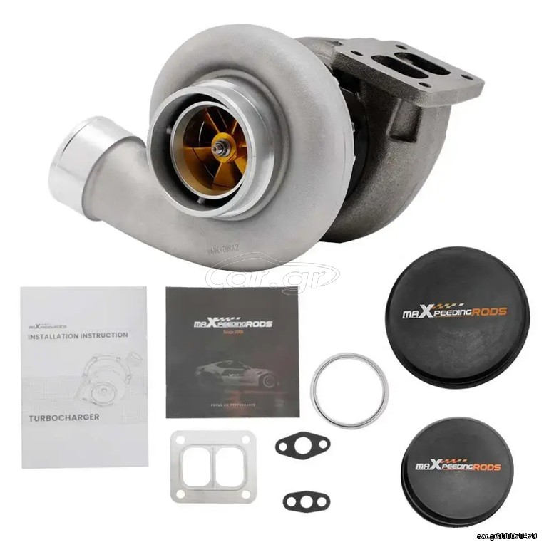 Τούρμπο GT45 T4 V-band 600hp Maxpeedingrods Twin-Scroll A/R .66