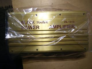BLACK HAWK POWER AMPLIFIER PA-1818