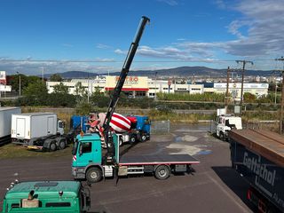 Γερανοί - Φορτηγά Με Γερανό Mercedes-Benz 2009 1844  + HIAB 144-thumb-1