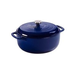 Μαντεμένια Επισμαλτωμένη Γάστρα Dutch Oven Μπλε - Lodge