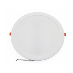 Φωτιστικό Led ψευδοροφής στρογγυλό 24W 230V ενδιάμεσο φως 4000K 2400lm δέσμης 120° λευκό χρώμα