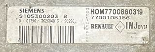 ΕΓΚΕΦΑΛΟΣ RENAULT MEGANE 1.6 / SIEMENS HOM7700860319-thumb-1