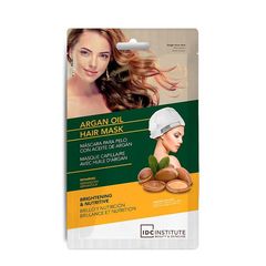 Idc Institute Argan Oil Hair Cap Mask Μάσκα Μαλλιών Σκουφάκι για Θρέψη & Λάμψη 36gr
