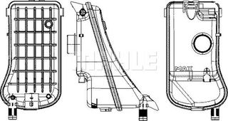 CARRO Δοχείο Νερού Ψυγείου Πετρέλαιο Με Αισθητήρα / CITROEN XSARA PICASSO 99-07 / 1323.23 - 1 Τεμ