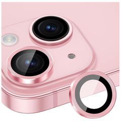 Camera Lens Protector Tempered Glass for iPhone 15 / 15 Plus Pink