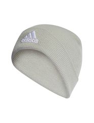 Adidas Logo Beanie Σκούφος Πλεκτός σε Λευκό χρώμα II3524