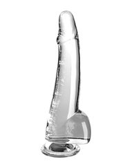 King Cock Clear 10" with Balls