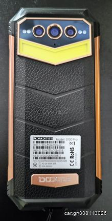 DOOGEE S100 Pro Rugged Phone 20GB+256GB 108MP Camera Night Vision 22000mAh  6.58'' Android12 Helio G99 Camping Light 4G Cellphone