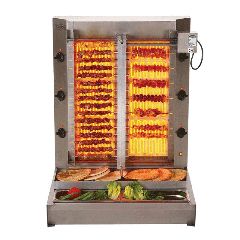 Σουβλάκι/καλαμάκι Grill χωρητικότητας 31 σουβλάκια με 6 αντιστάσεις και αποσπώμενο λιποσυλλέκτη