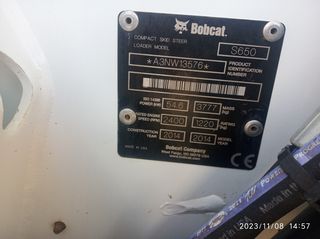 Φορτωτάκι Bobcat 2014 S650-thumb-5