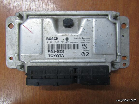 ΕΓΚΕΦΑΛΟΣ ΜΗΧΑΝΗΣ 89661 0H023 0261208702 AYGO TOYOTA CITROEN C1