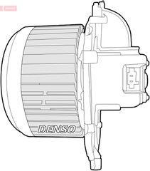 Ανεμιστήρας εσωτερικού χώρου CITROEN BERLINGO, BERLINGO MULTISPACE, BERLINGO/MINIVAN, C4 GRAND PICASSO I, C4 PICASSO I; PEUGEOT PARTNER, PARTNER TEPEE, PARTNER/MINIVAN 1.2-Electric 10.06-