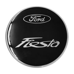 FORD FIESTA 3D/5D 2008-2013  ΑΥΤΟΚΟΛΛΗΤΟ ΤΑΠΑΣ ΡΕΖΕΡΒΟΥΑΡ 13,5 cm ΜΑΥΡΟ/ΧΡΩΜΙΟ ΜΕ ΕΠΙΚΑΛΥΨΗ ΕΠΟΞΕΙΔΙΚΗΣ ΡΥΤΙΝΗΣ (ΥΓΡΟ ΓΥΑΛΙ) - 1 ΤΕΜ.