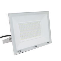 Προβολέας LED-SMD 70W 230V με ενδιάμεσο χρώμα φωτός 4000K 6300lm IP65 σε λευκό χρώμα
