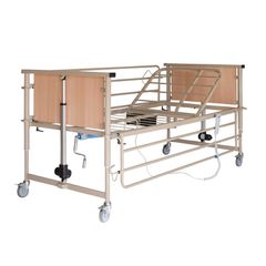 Νοσοκομειακή Κλίνη Ημι-Ηλεκτρική Μονόσπαστη Με Ρόδες AC - 406W AlfaCare