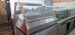 Ψυγείο βιτρίνα για σαλάτες κ κρύα σάντουιτς 120εκ επιτραπέζιο