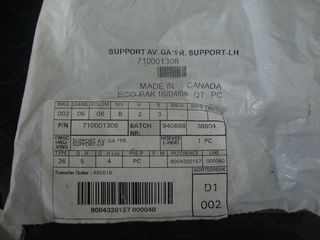 Can Am 710001308 LH FRONT SUPPORT-thumb-1