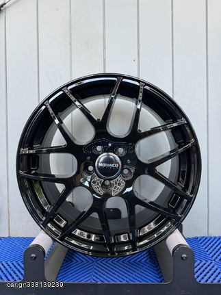 MONACO SPORT Black Gloss 18x8 5x112 ET45