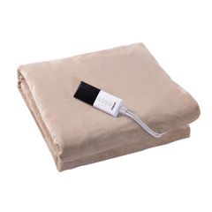 Primo PREB-81083 Ηλεκτρικό επίστρωμα Flannel Fleece Μονό Μπεζ 150x80cm 60W