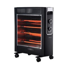 Primo PRQH-81089 Θερμάστρα Χαλαζία Μαύρη 2400W
