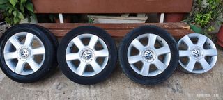 Ζάντες Αλουμινίου VW golf 5 γνήσιες 16"