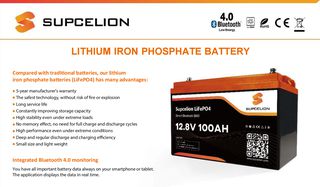 Μπαταρία lifepo4 12V 100Ah SMART BLUETOOTH ΔΩΡΕΑΝ ΜΕΤΑΦΟΡΙΚΑ-thumb-2