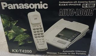 Panasonic KX-T4200 Ασύρματο Τηλέφωνο-Τηλεφωνητής ακι Ασύρματος πομποδέκτης