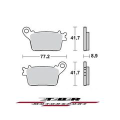 Τακακια Πισω 925 Organic Sp Honda CBR RR SP 1000-thumb-1