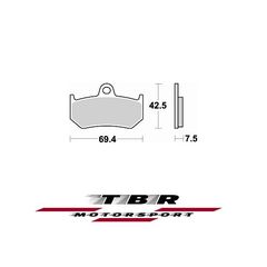 ΟΡΓΑΝΙΚΑ ΤΑΚΑΚΙΑ SP ORGANIC BRAKE PADS SP TBR907