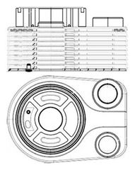 MAHLE CLC 196 000S Ψυγείο λαδιού, λάδι κινητήρα BEHR *607 180 0237*