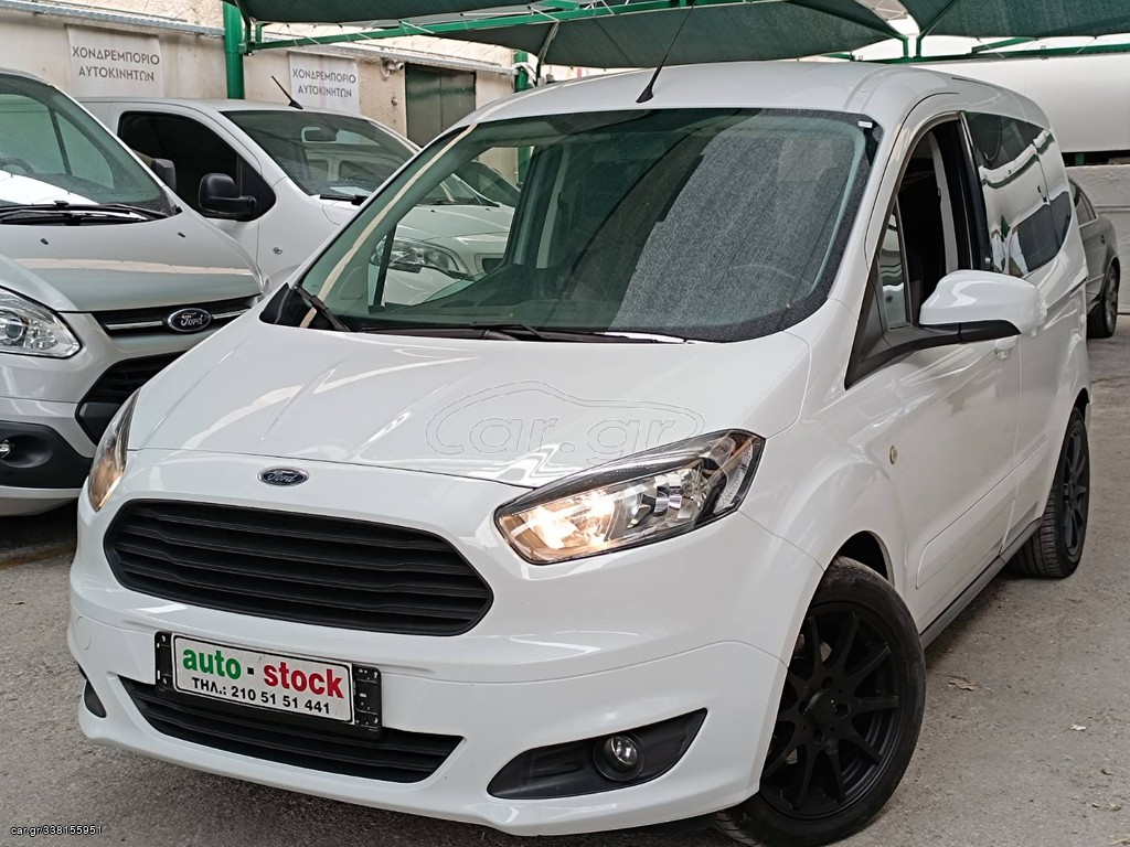 Ford Tourneo Courier '18 ΠΕΝΤΑΘΕΣΙΟ-FULL EXTRA-TITANIUM-EURO 6W-NEW !!!