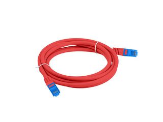LANBERG PATCHCORD S/FTP CAT.6A 0.5M RED LSZH-thumb-1