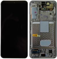 Samsung (GH82-27520B) OLED Touchscreen - Phantom White, Galaxy S22; SM-S901B