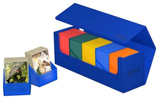 Ultimate Guard Arkhive 400+ XenoSkin Monocolor Blue-thumb-3