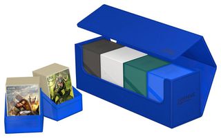 Ultimate Guard Arkhive 400+ XenoSkin Monocolor Blue-thumb-4