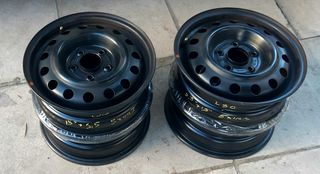 Ζάντες ατσάλινες γνήσιες από Hyundai i30 & Kia Ceed, 15, 5x114.3,  4 τεμάχια 