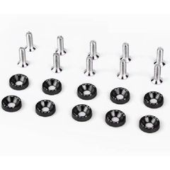 ΒΙΔΕΣ Μ6 ΓΙΑ ΠΛΑΣΤΙΚΑ ΜΕ ΡΟΔΕΛΑ ERGAL ΜΑΥΡΕΣ 10TEM.