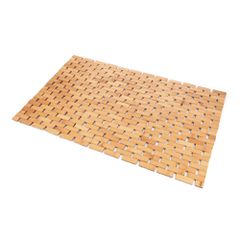 Πατάκι μπάνιου Bricks bamboo διαστάσεων 40x60cm