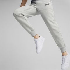 Men's Puma Essential Regular Fit Pant In Grey | 586714-04