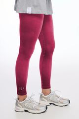 PCP Teddy Velvet Smooth Warm Pink Leggings | PCP Teddy Λείο Βελούδινο Ροζέ Κολάν