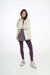 PCP Vanessa Velvet Aubergine Leggings | PCP Vanessa Βελούδινο Μελιτζανί Κολάν