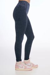 PCP Vanessa Velvet Coal Leggings | PCP Vanessa Βελούδινο Ανθρακί Κολάν