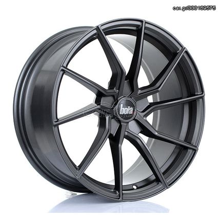 Bola Wheels B25 Matt Gun Metal 18*8.5