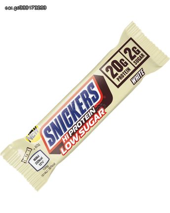 SNICKERS HIGH PROTEIN BAR LOW SUGAR 57GR WHITE CHOCOLATE