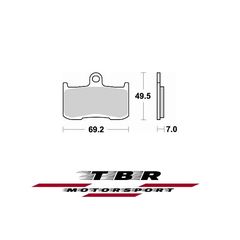 ΤΑΚΑΚΙ BRAKE PADS TBR906 INDIAN CHIEF CLASSIC ABS 1811 15