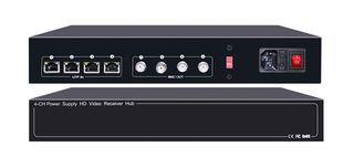 FOLKSAFE video and power receiver hub FS-HD4604VPS12, 4 channel