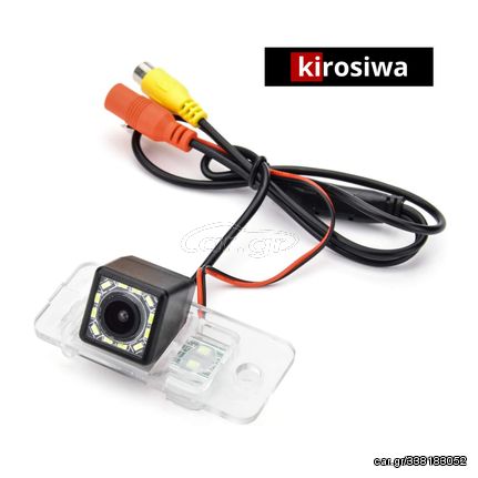 KIROSIWA εργοστασιακού τύπου κάμερα οπισθοπορείας για Audi A3 A4 A5 A6 (ειδική αδιάβροχη οθόνη αυτοκινήτου Α3 Α4 Α5 Α6 Android camera 1 DIN 2 DIN αμάξι νυχτερινή όπισθεν παρκάρισμα όραση έγχρωμη παρκα