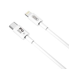 XO NB-Q189B PD 20W Καλώδιο Φόρτισης + Data Type-C Σε Lightning 2m
