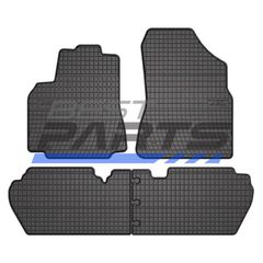 Λαστιχένια Πατάκια Σετ 4τμχ-CITROEN BERLINGO, BERLINGO MULTISPACE, BERLINGO/MINIVAN/ PEUGEOT PARTNER, PARTNER ORIGIN/MINIVAN, PARTNER TEPEE, Combi van