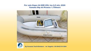 Boat inflatable '20 KAPA RIB HSR250